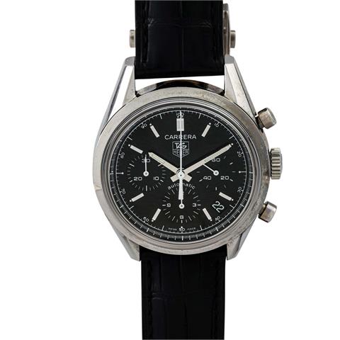 TAG HEUER Carrera Chronograph, Ref. CV2111.CI6180. Armbanduhr. Damaliger Verkaufspreis: 2.625,- Euro.