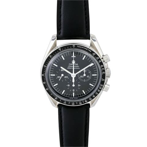 OMEGA Speedmaster Moonwatch Chronograph, Ref. 3870.50.31. Armbanduhr.