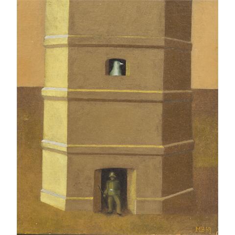 BAUMGARTL, MORITZ (1934) "der Wächter des Turmes"