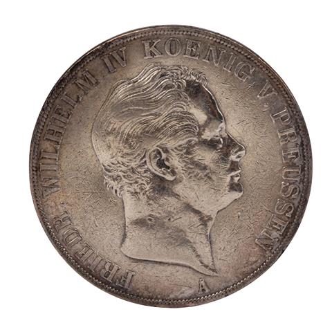AD - Preußen, Wilhelm IV, Doppelter Vereinstaler, 1845 A