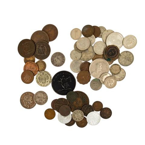 Historische Fundgrube aus Münzen und Medaillen -