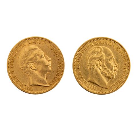 Preussen/GOLD - 2 x 20 Goldmark,