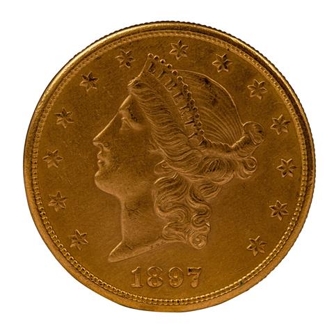USA/GOLD - 20 Dollars 1897 S,