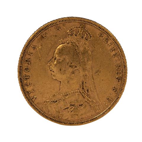 GB/GOLD - 1 Sovereign 1892