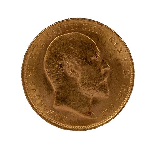 Australien/GOLD - 1 Sovereign 1907 M,