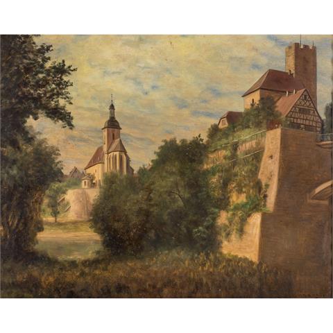 JAUBERSIN, J. (Maler 19./20. Jh.) , "Lauffen am Neckar",