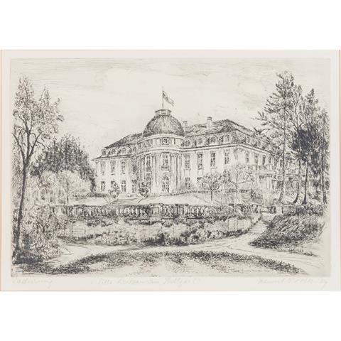 NITSCHKE-ILLG, HANNEL (geb. 1923), "Villa Reitzenstein, Stuttgart",