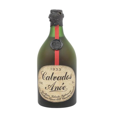 1 Flasche CALVADOS ANÉE 1933