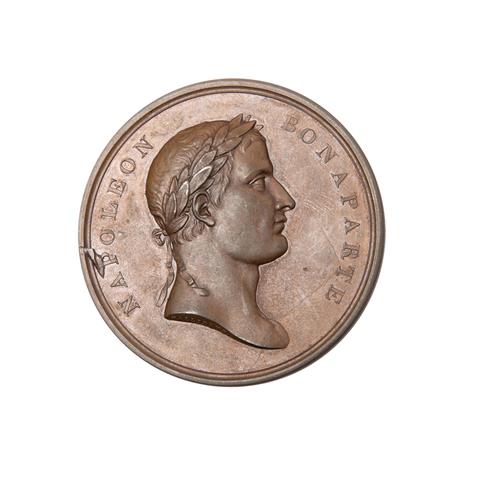 Frankreich - Bronzemedaille 1815, Napoleon Bonaparte I.,