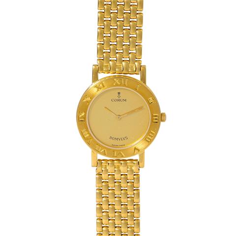 CORUM Vintage Romvlvs Damen Armbanduhr, Ref. 50.201.56. Ca. 1990er Jahre.