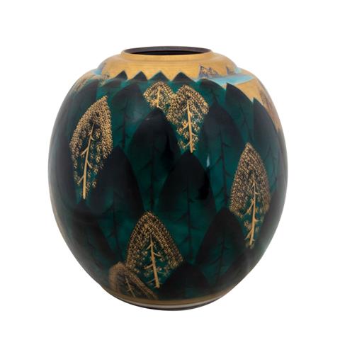 Moderne Kutani Vase. JAPAN, 20. Jh.,