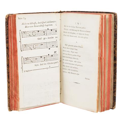 Friedrich Schillers Musen Almanach für das Jahr 1796 -