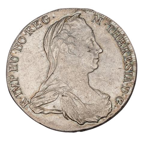 RDR - 1 Maria Theresien Taler 1780 /Nachprägung 19.Jh. !,