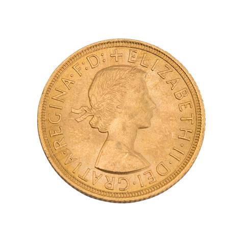 GB/GOLD - 1 Sovereign 1958,