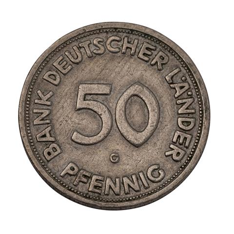 BRD - 50 Pfennig 1950 G