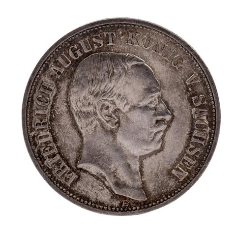 Deutsches Kaiserreich / Sachsen - 5 Mark 1914, König Friedrich August,