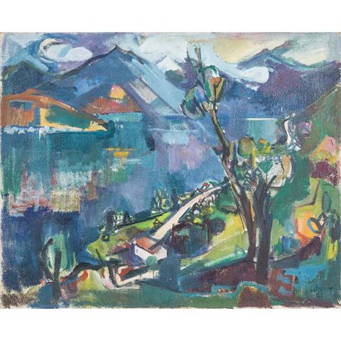 SCHOBER, PETER JAKOB (1897-1983), "Lago Maggiore",