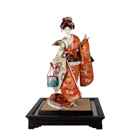 Modellpuppe einer Geisha. JAPAN, 20. Jh.,