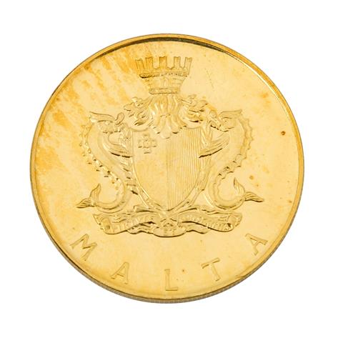 Malta/GOLD - 50 Pfund 1974,
