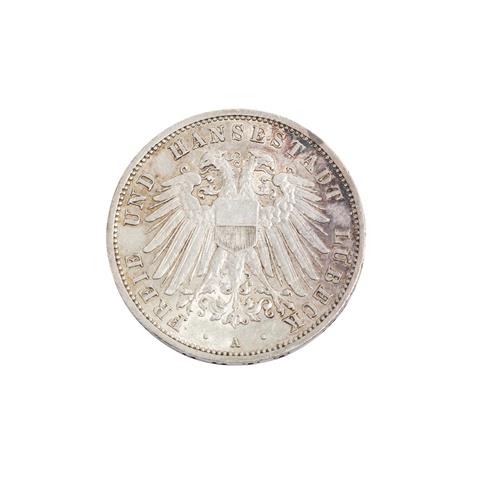 Deutsches Kaiserreich / Lübeck - 3 Mark 1912/A,