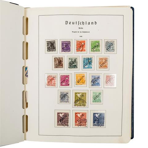Sehr schöne Sammlung Berlin 1948-1990 O, Kat.-Wert: ca. 8.000€,