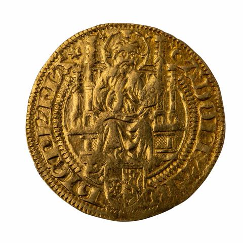 Erzbistum Mainz - Goldgulden o.J. (1464-1468), Adolf von Nassau-Wiesbaden-Idstein,