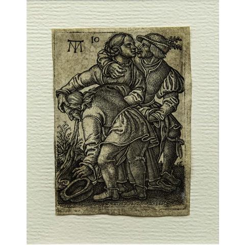 TREU, MARTIN, attribuiert (1527-1590), "Bäuerliche Szene",