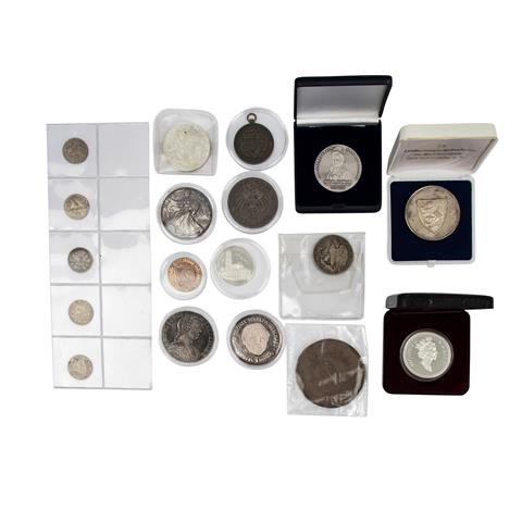 Kleine Fundgrube aus Münzen und Medaillen -