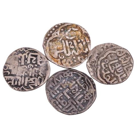 4-teilige Fundgrube Münzen aus dem arabischsprachigen Raum -