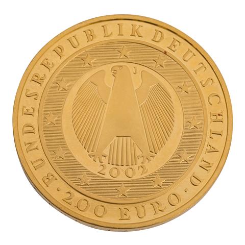 BRD /GOLD - 200 Euro Währungsunion 2002, 1 oz