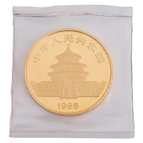China/Gold - 100 Yuan 1985, Panda,