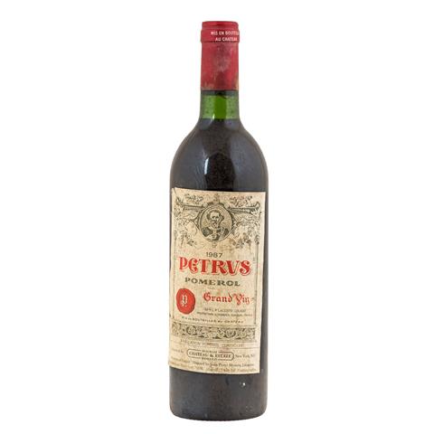 PETRUS 1 Flasche GRAND VIN 1987