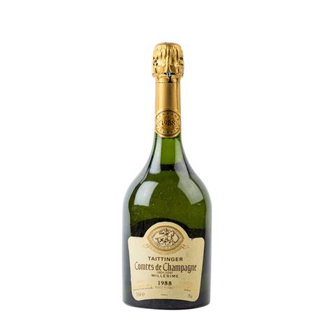TAITTINGER 1 Flasche Champagner 'Comptes de Champagne' 1988