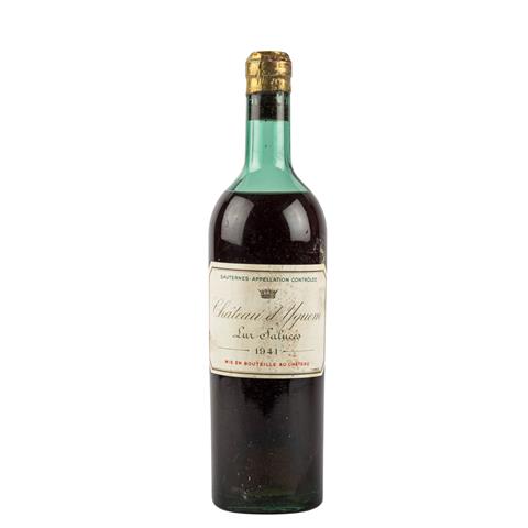 CHÂTEAU D'YQUEM 1 Flasche SAUTERNES 1941