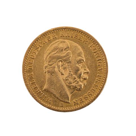Dt. Kaiserreich /GOLD - Preussen 20 Mark 1873 B