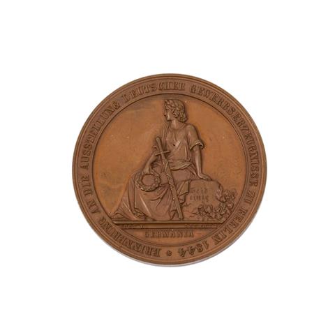 Brandenburg - Preussen - Bronzemedaille 1844,  Friedrich Wilhelm IV.,