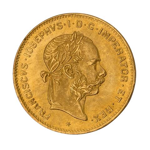Österreich/GOLD - 4 Florin 1892 NP,
