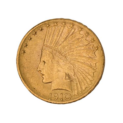 USA/GOLD - 10 Dollars 1910