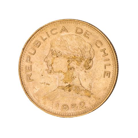 Chile/GOLD - 100 Pesos 1952,