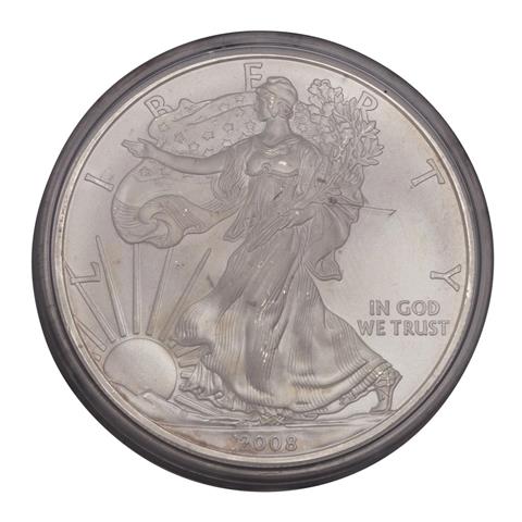USA /SILBER - 1 x 1 $ American Silver Eagle, 1 oz