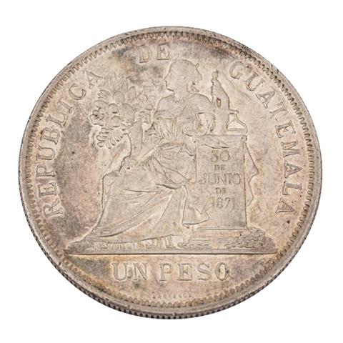 Guatemala - Un Peso 1894,