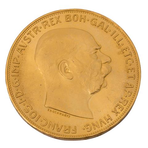 Österreich /GOLD - 100 Kronen 1915/NP