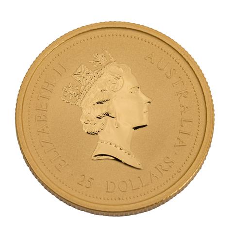 Australien /GOLD - 25 Dollars 1997, 1/4 Unze Gold