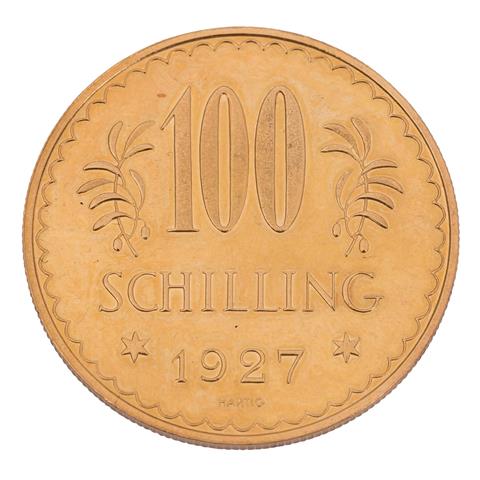 Österreich /GOLD - 100 Schilling 1927