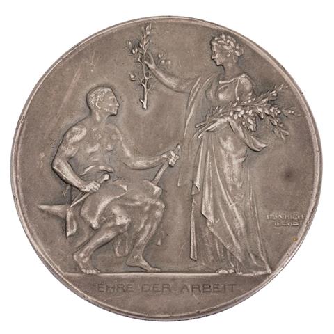 Bayern unter Prinzregent Luitpold (1886/1912) - Silberne, mattierte Verdienstmedaille,