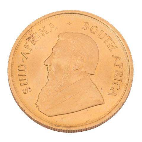 Südafrika/GOLD - 1 Unze GOLD fein, 1 Krügerrand 1970, vz-stgl.