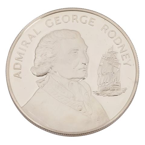 Jamaika /SILBER - 10 Dollars 1977