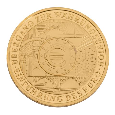 BRD / GOLD - 100 Euro Währungsunion 2002/G,