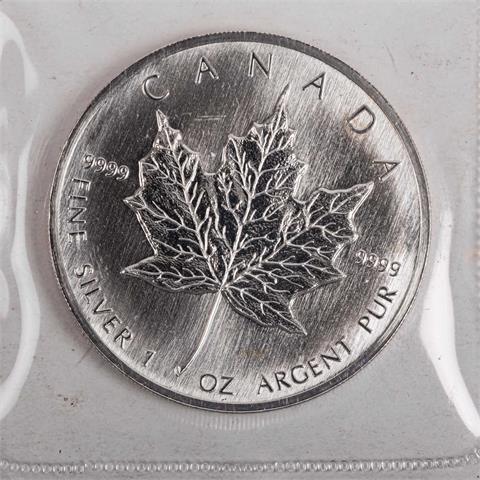 Kanada / Silber - 5 Dollars 1989,
