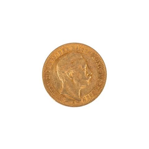 Preussen/GOLD - 10 Mark 1893 A